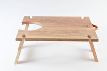 Load image into Gallery viewer, RAW Picnic Table - Solid Oak with ice bucket cut-out